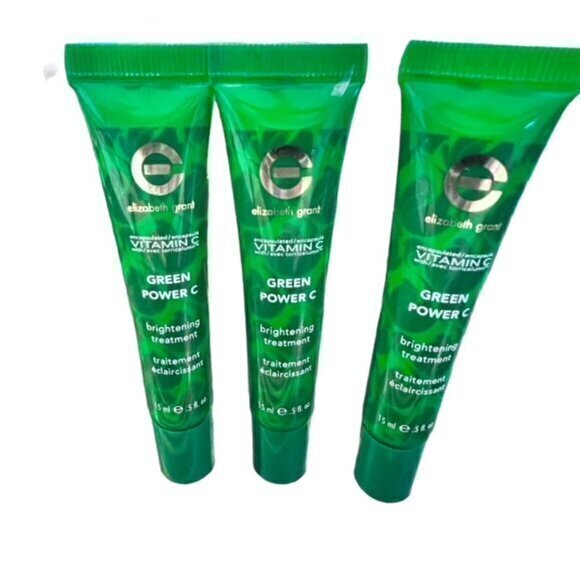 Elizabeth Grant Vitamin‎ C Green Power Brightening Treatment .5 oz 15 ml SEALED - Picture 1 of 8